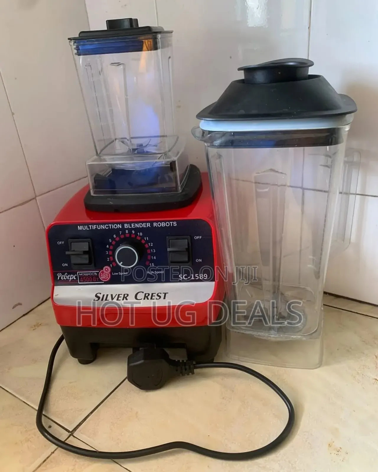 Silvercrest 2l Commercial Blender For Heavy Duty Works & Business
