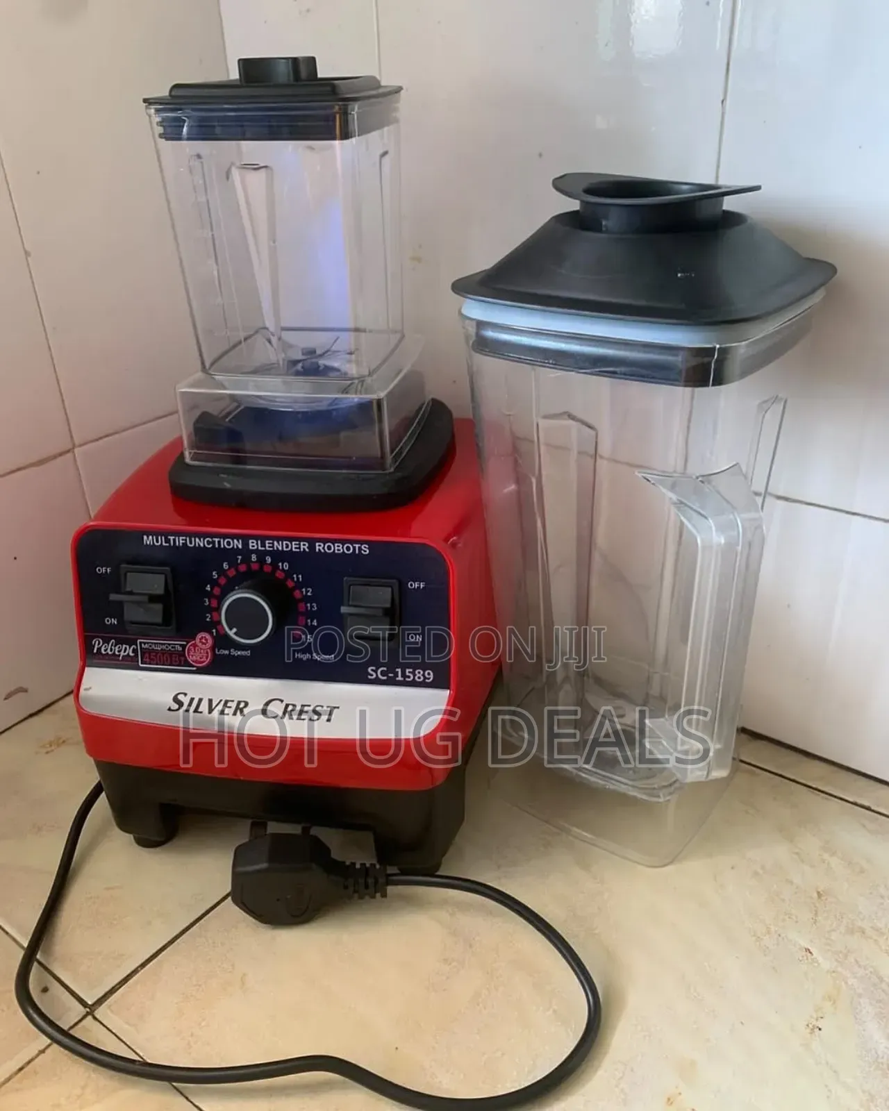 Silvercrest 2l Commercial Blender For Heavy Duty Works & Business