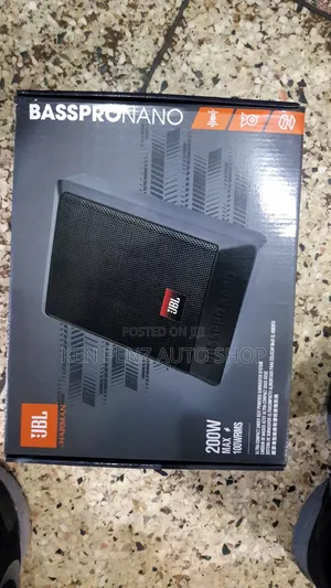 JBL Brass Pro Nano Amplified Car Subwoofer