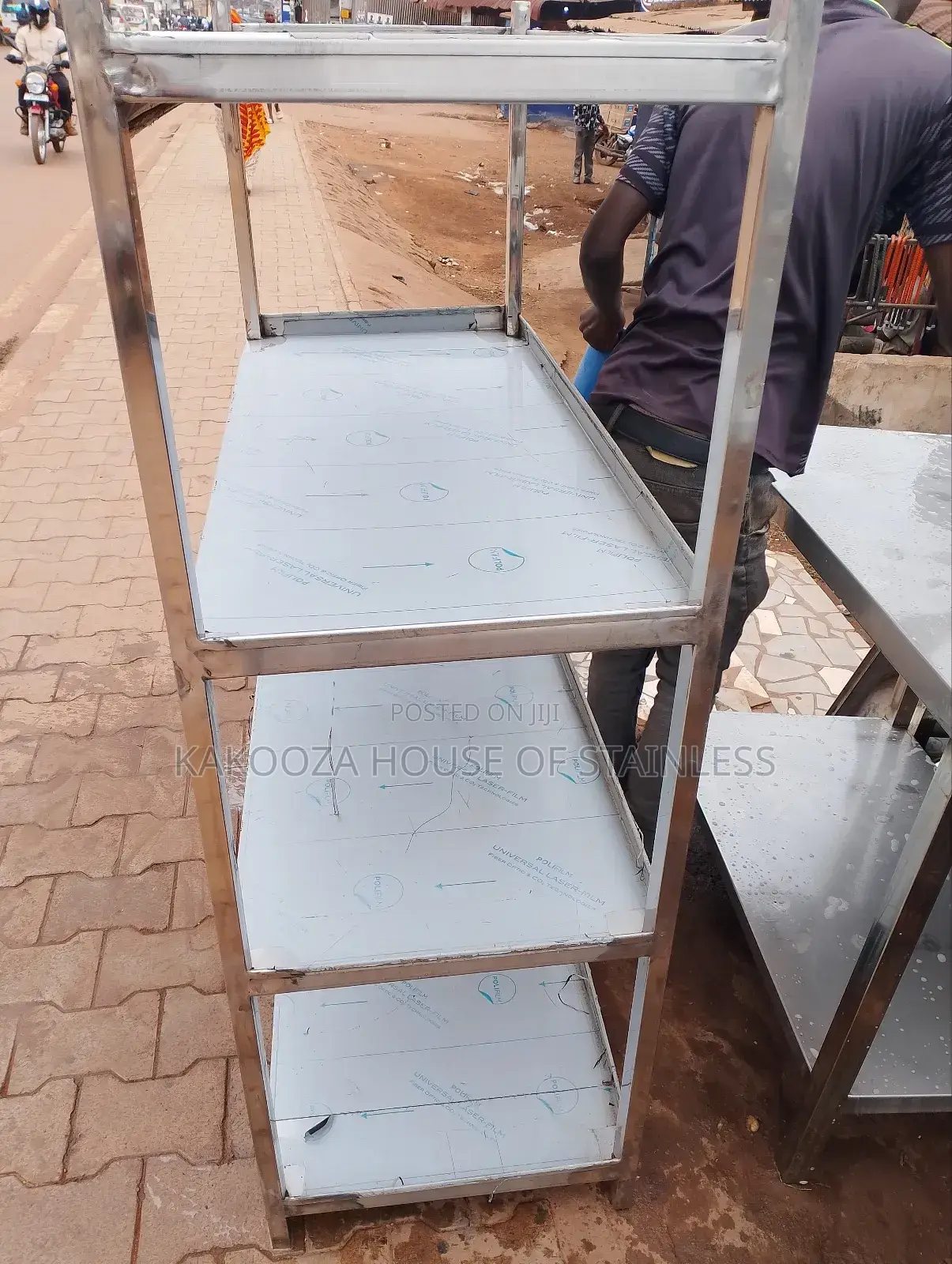 Stainless Steel Rack 4 Shelves