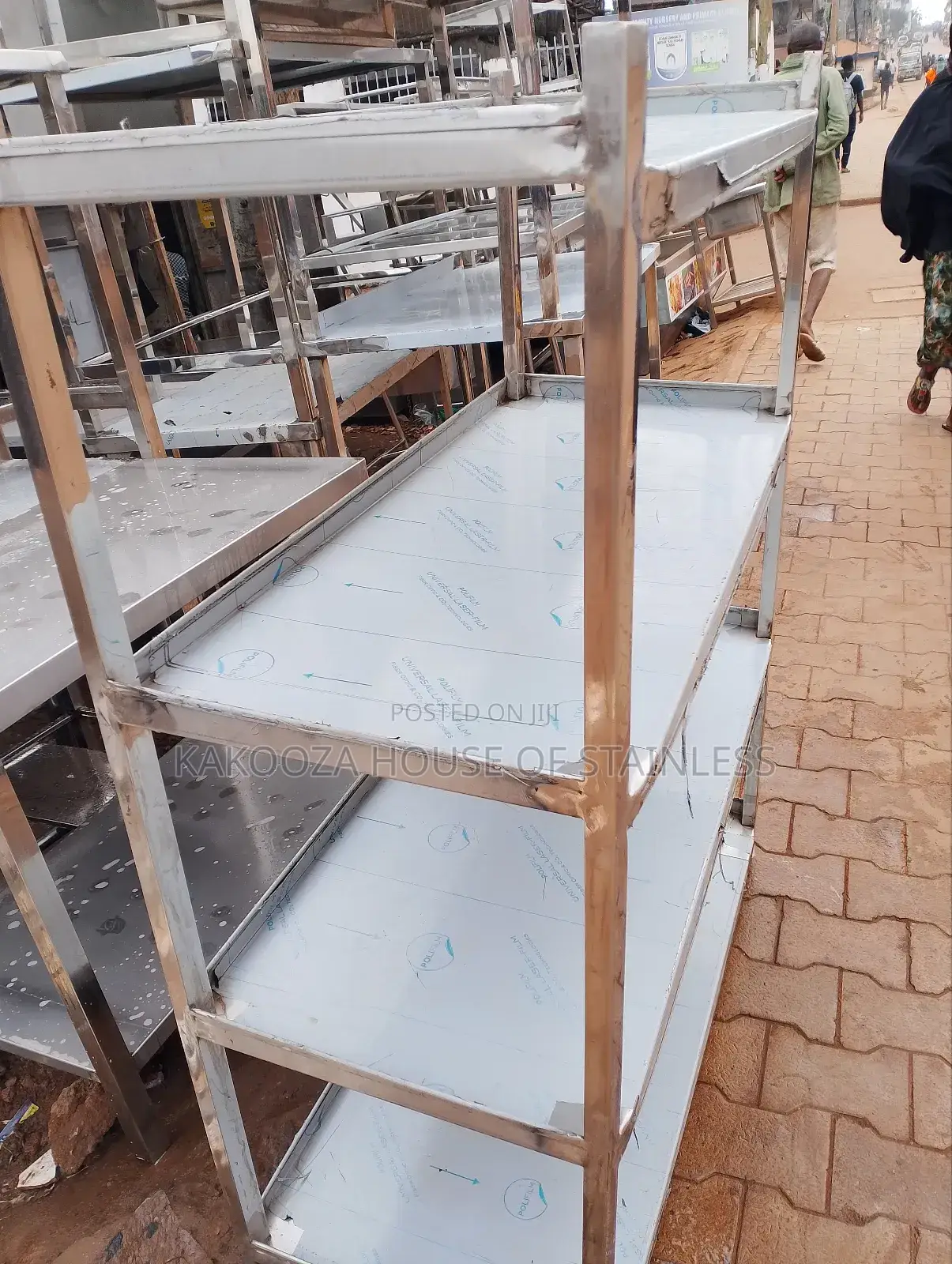 Stainless Steel Rack 4 Shelves