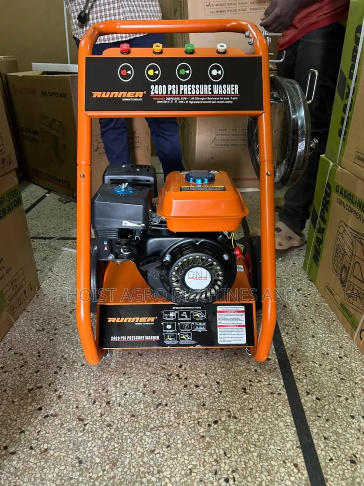 Petrol Jet Washer 200bars