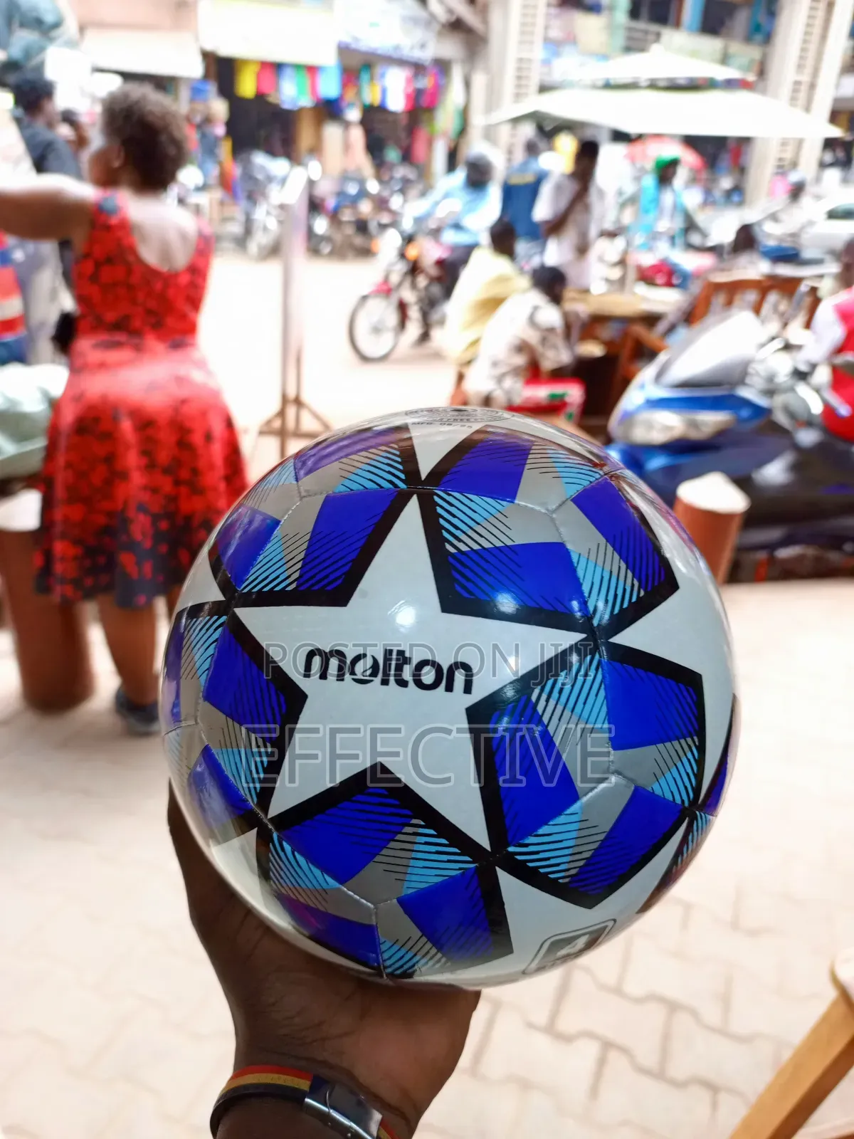 Molten Brand Soccer Ball.