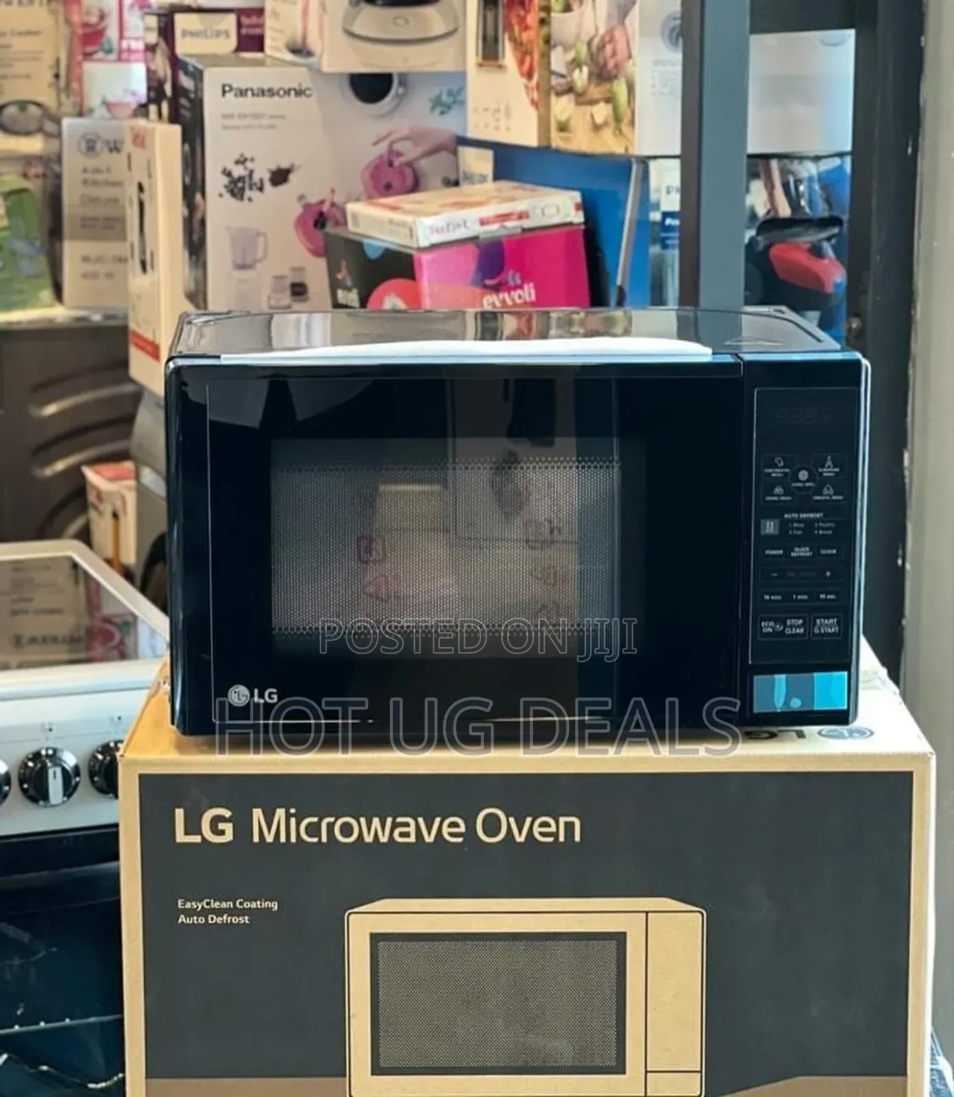Lg 20 L Convection Microwave Oven, Easyclean And I-wave - Black