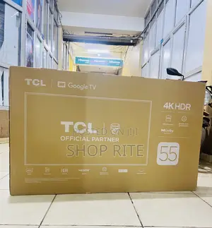 TCL 55 Inches 4 K HDR Smart Google Tv Dolby Atoms Sound