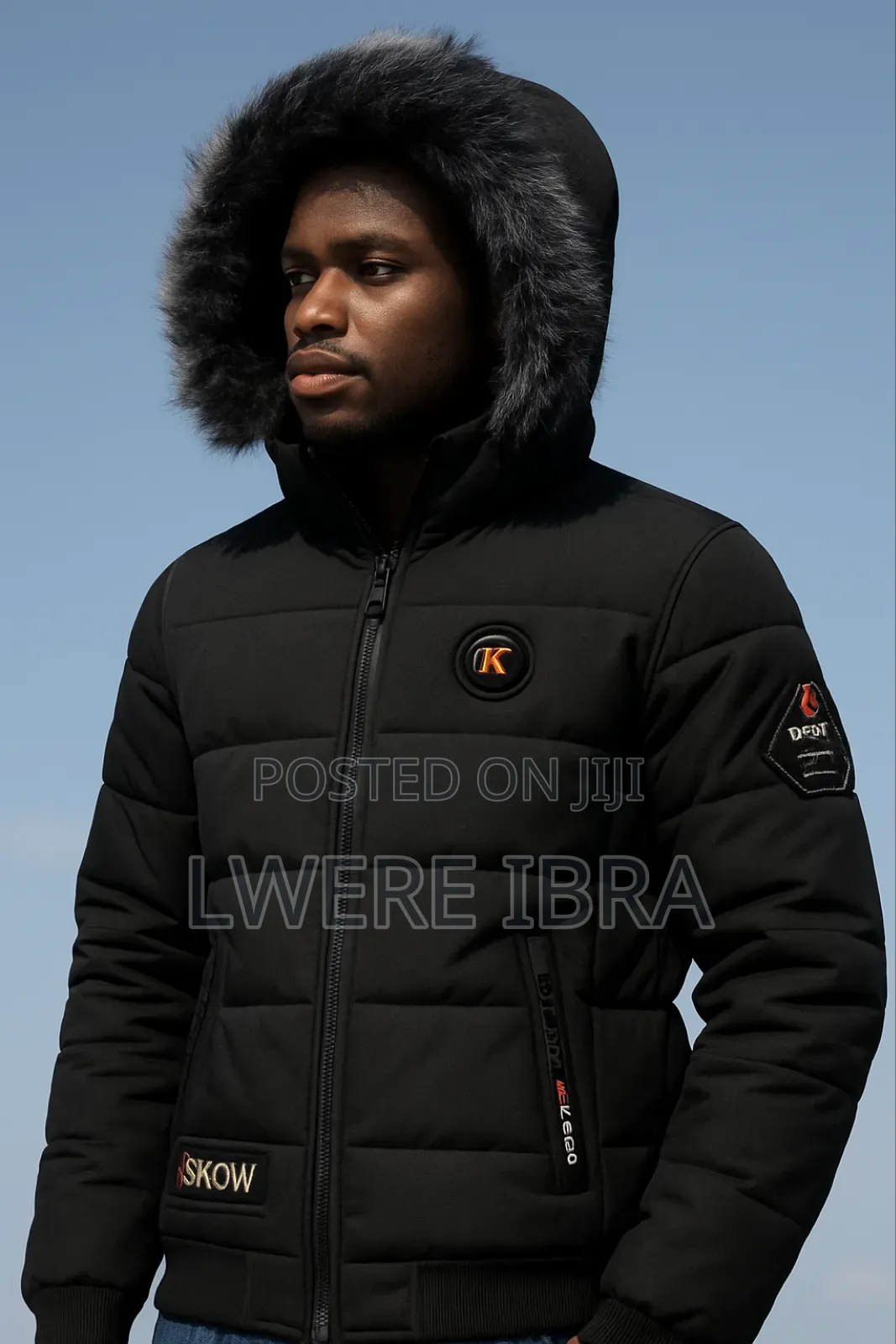 Black Winter Jackets for Men
