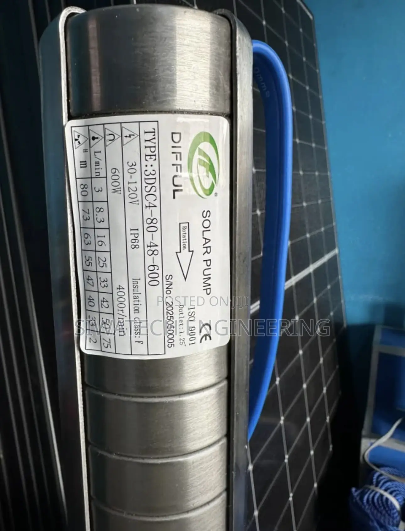Diful Submersible Water Pumps From 50m to 420m Head