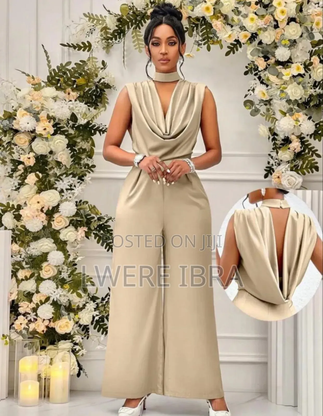 Cream Jumpsuits for Women