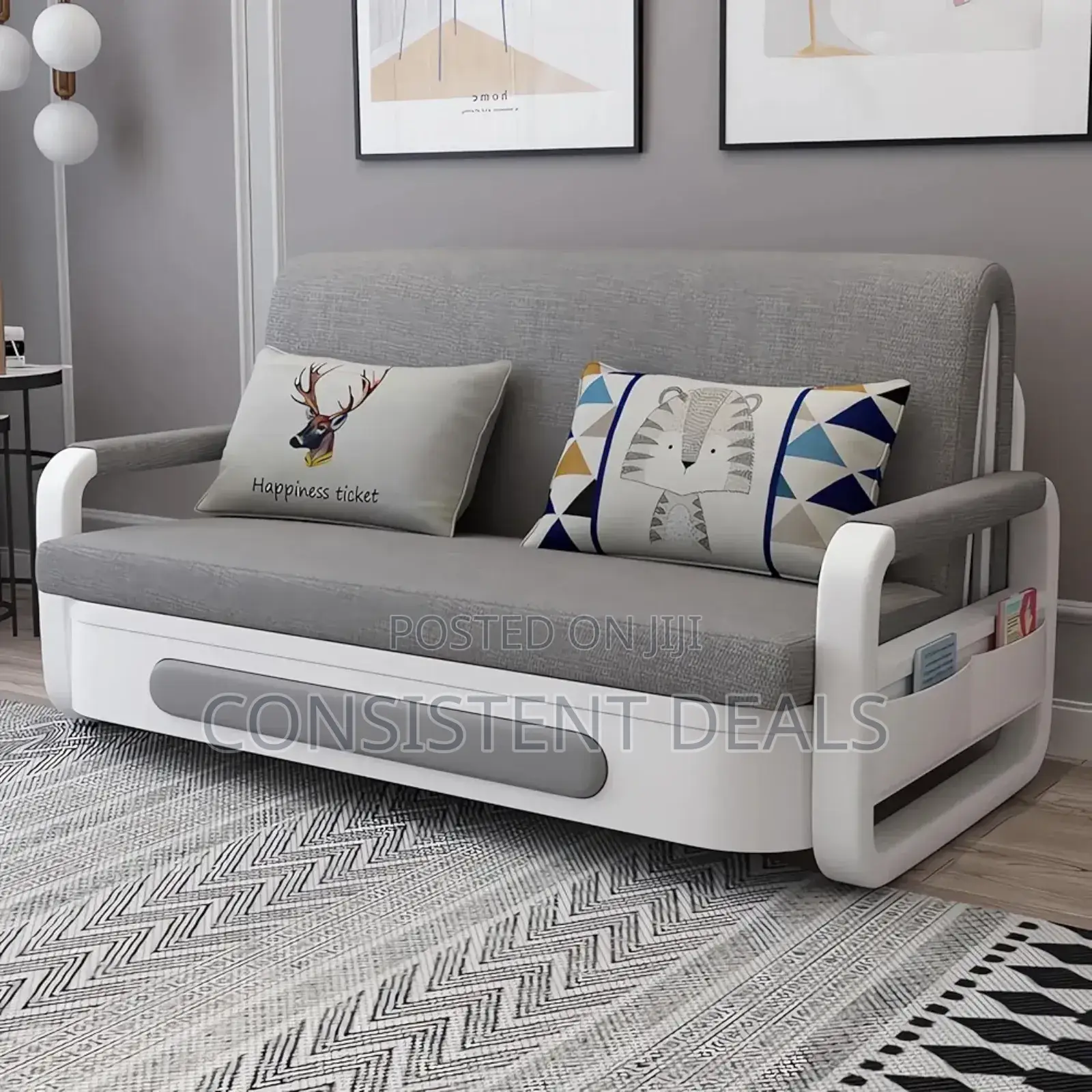 Pull Out Foldable Sofa Bed