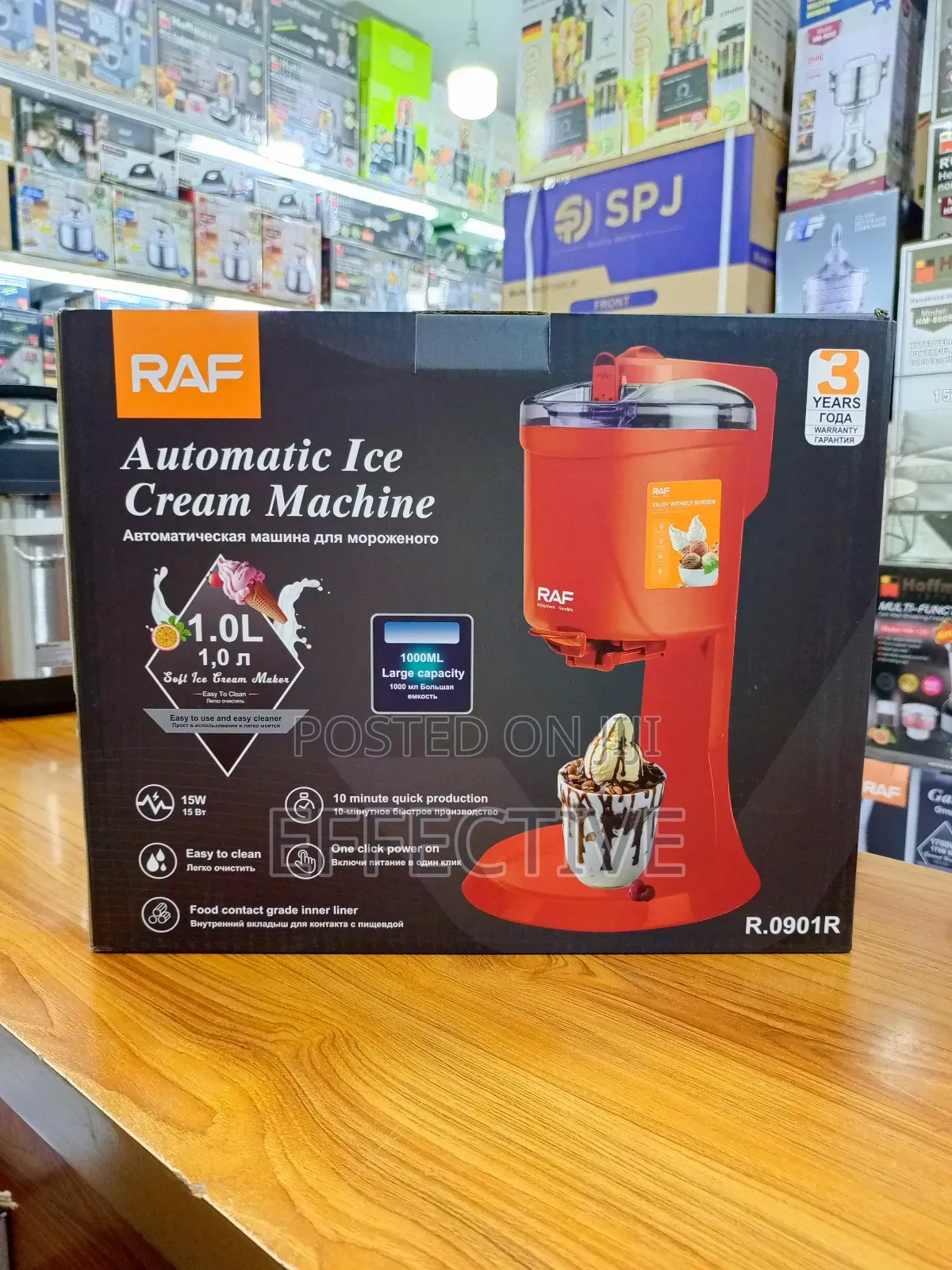 Automatic Ice Cream Machine, Model R.0901r.