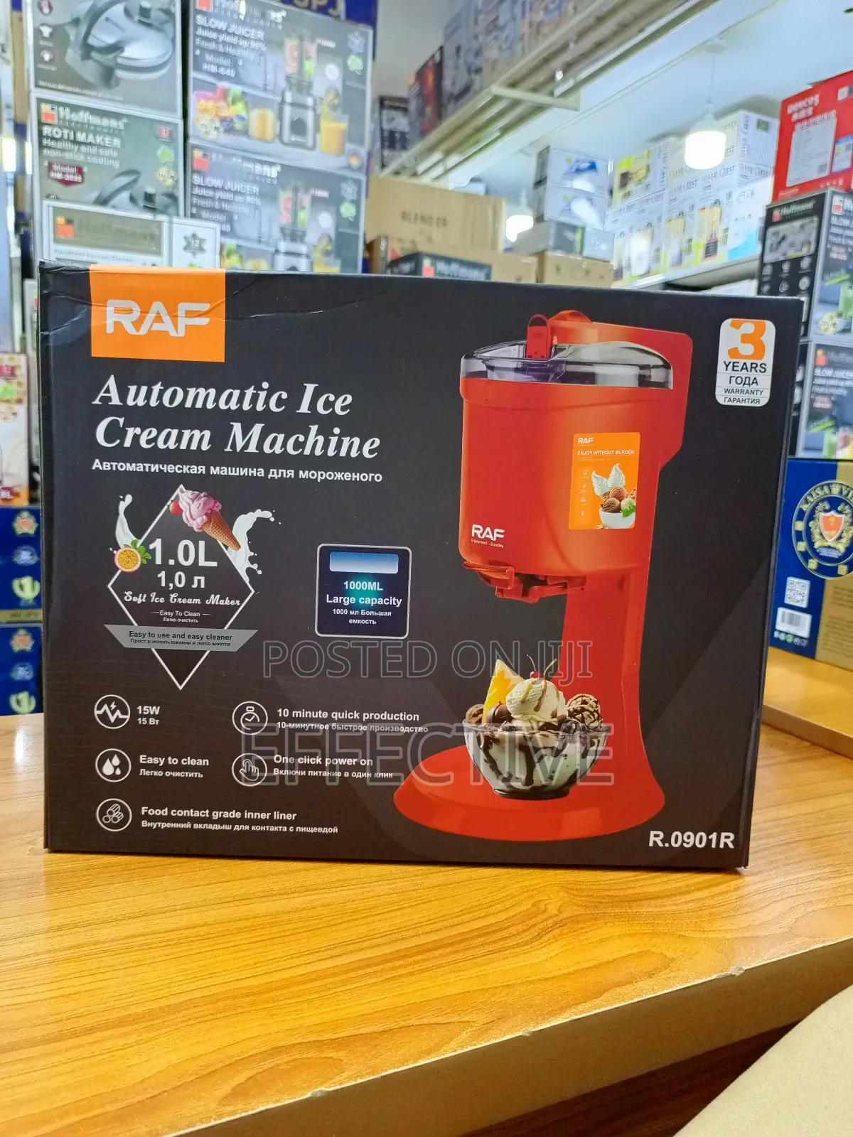 Automatic Ice Cream Machine, Model R.0901r.