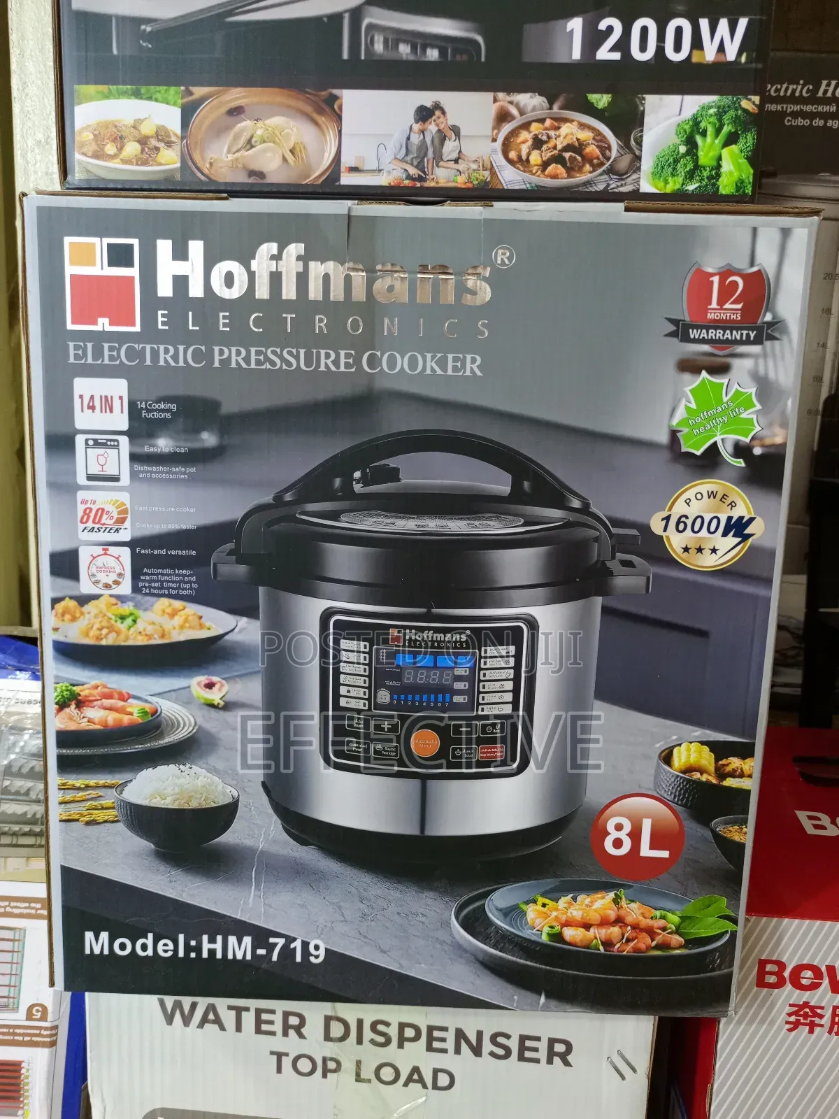 Hm-719 Electric Pressure Cooker.