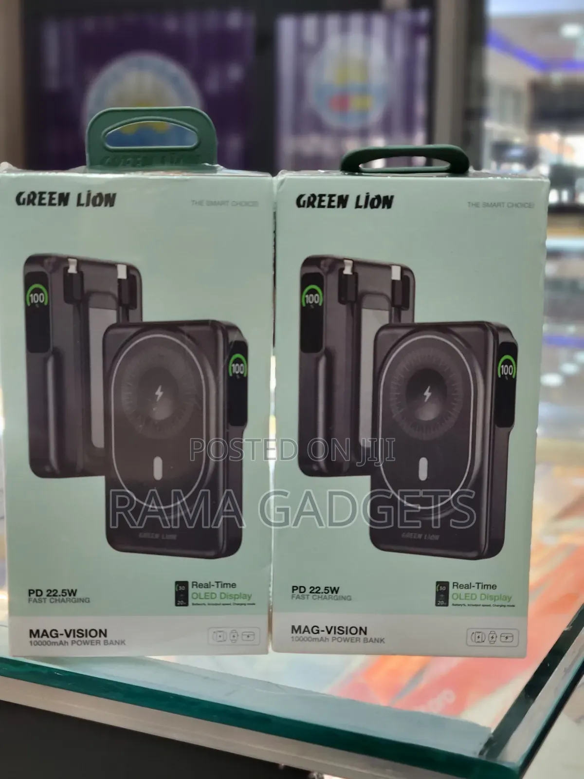 Green Lion Mag-Vision 10000mah Power Bank