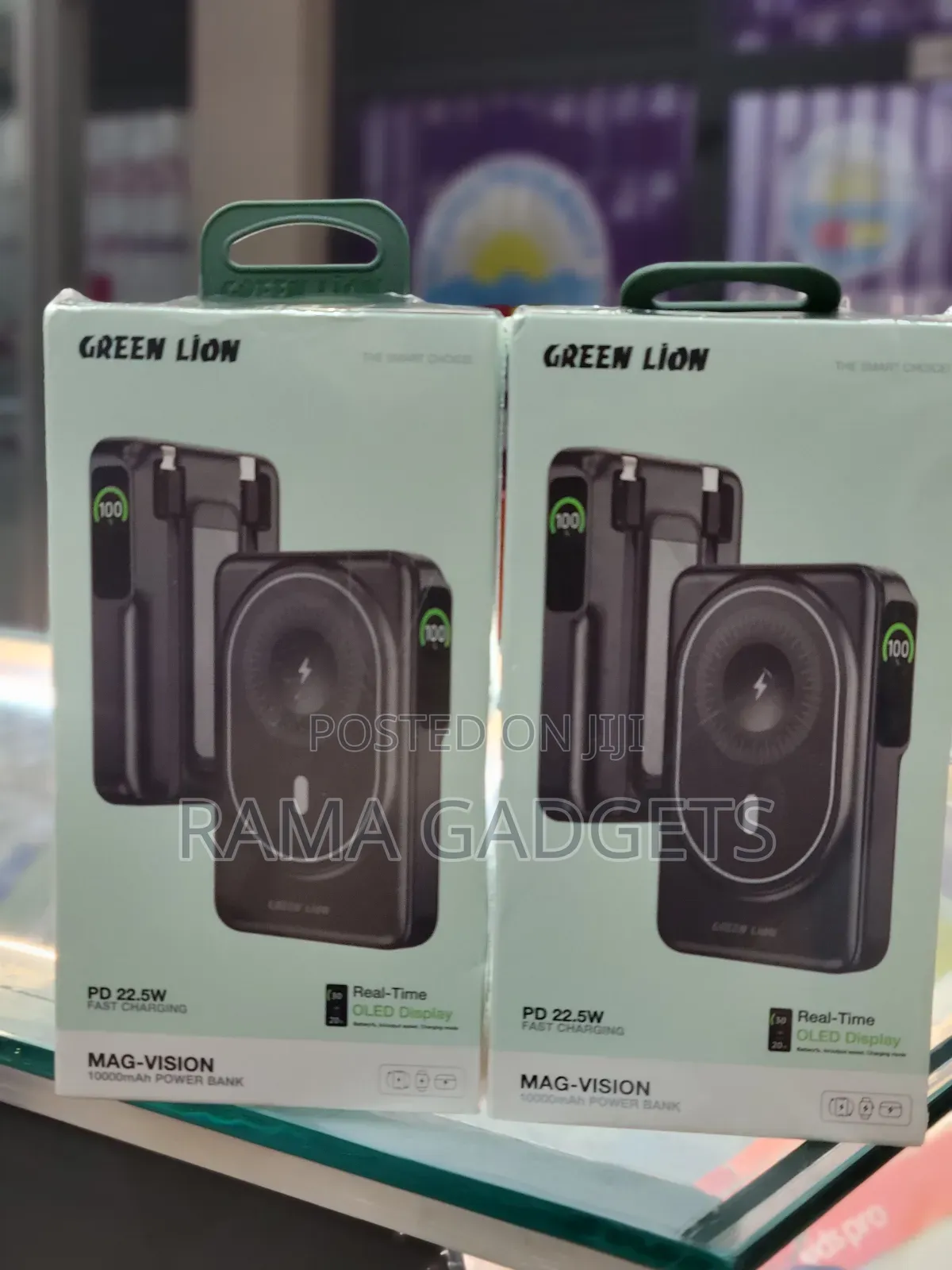 Green Lion Mag-Vision 10000mah Power Bank