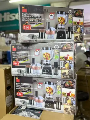 Hoffmans Commercial Food Processor With Juicer, Blender and Grinder