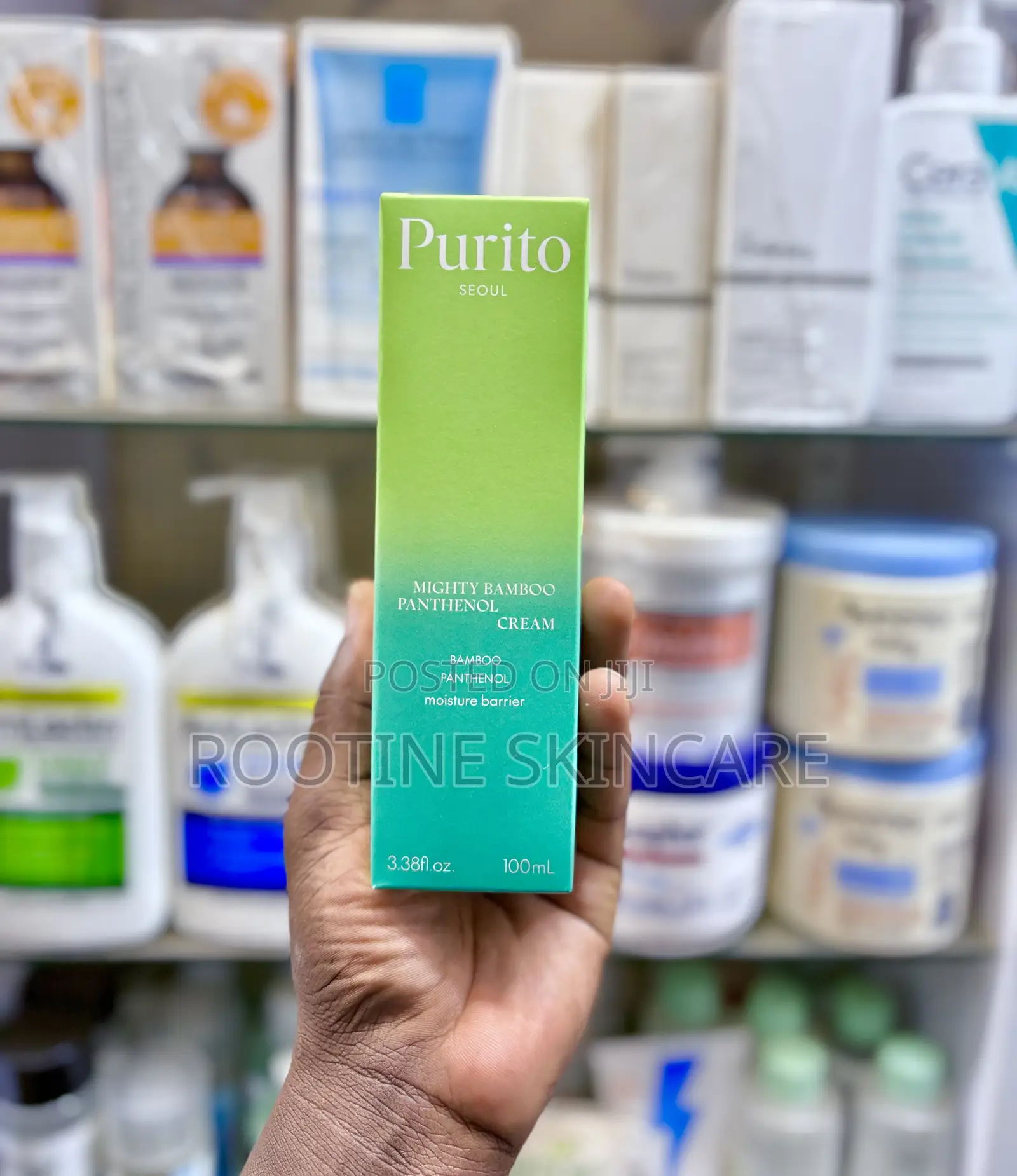 Purito Seoul Mighty Bamboo Panthenol Cream 100mls