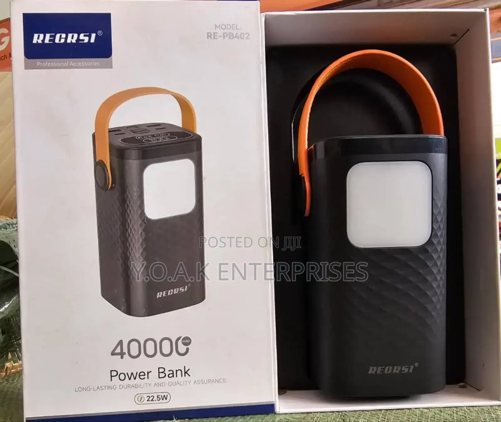 Original Power Bank 40,000mah With Fastest Usb Chargers