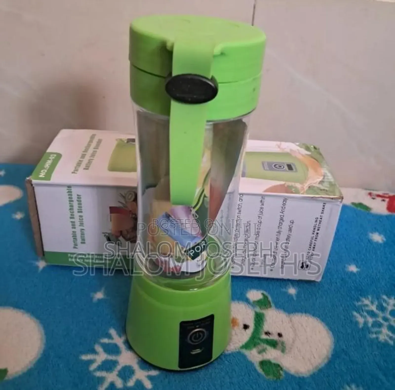 Portable and Rechargeable Battery Juice Blender