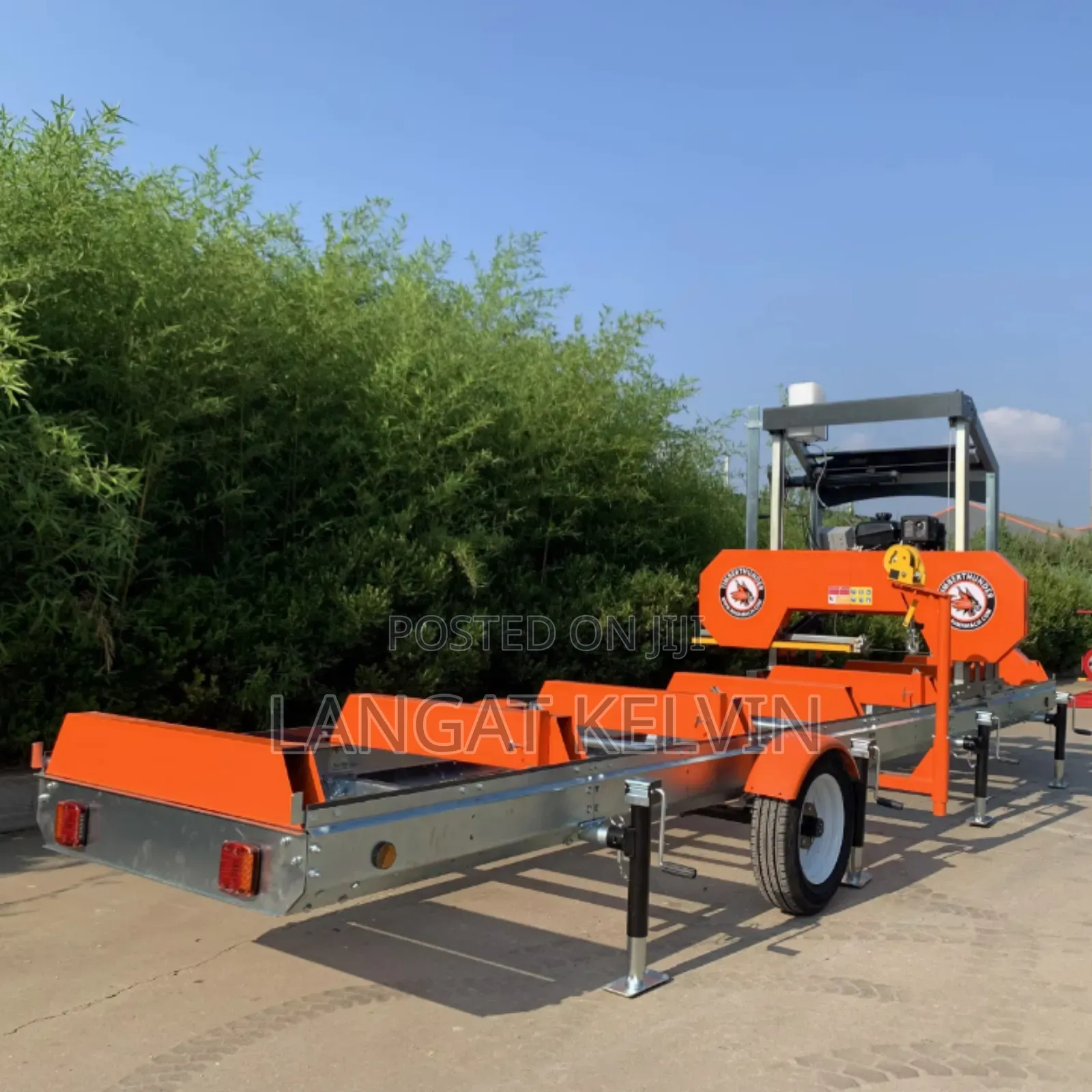 Forestry Machine Automatic Horizontal Chainsaw Mill
