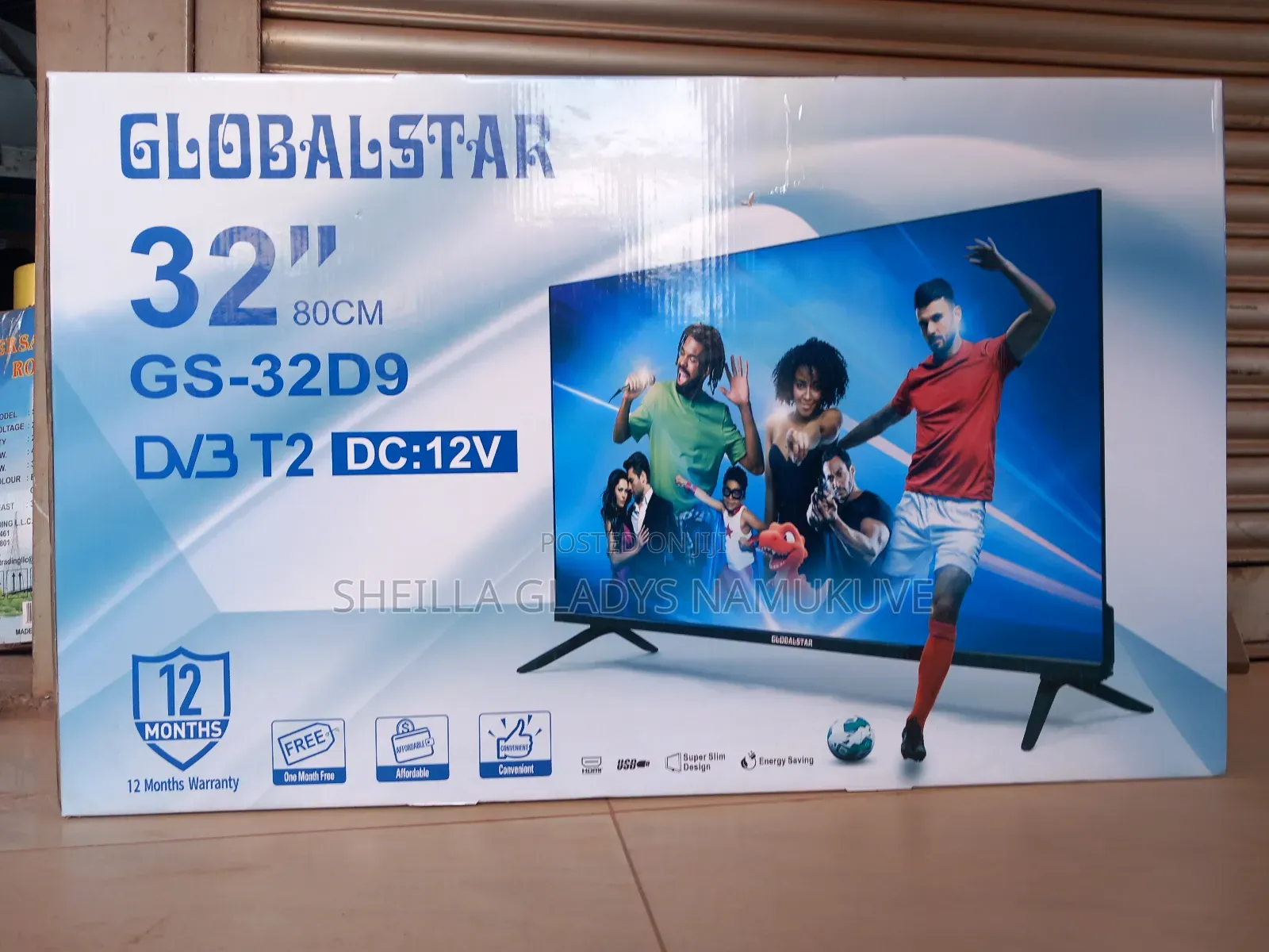 32 Inches Globalstar Digital