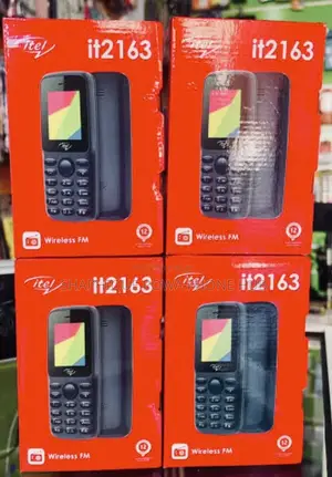 New Itel it2163 Black