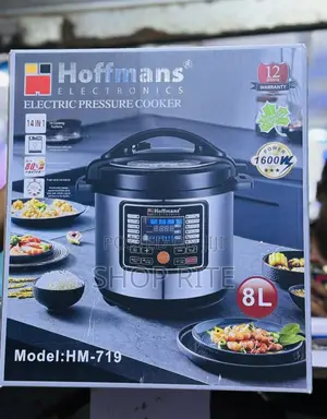 Hoffmans 8 Liters 14 in 1 Pressure Cooker