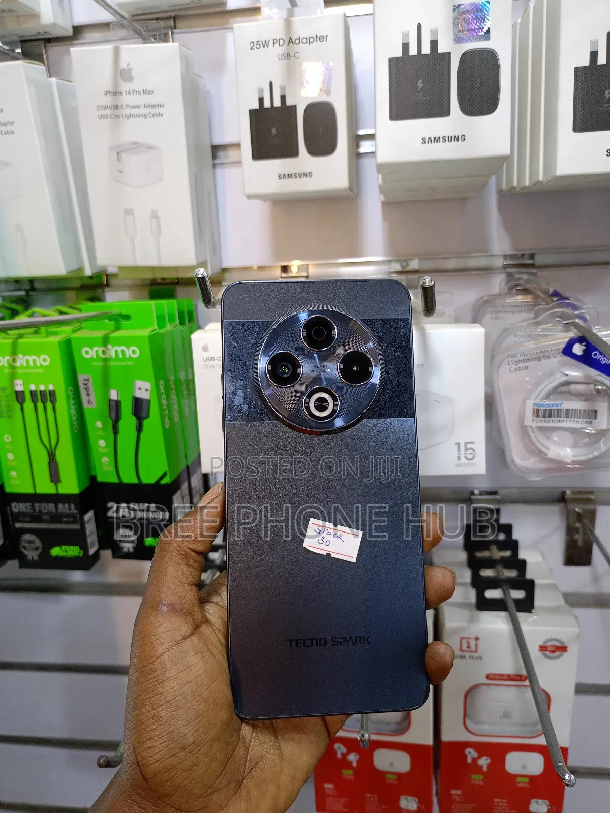 Tecno Spark 30 128 GB Black