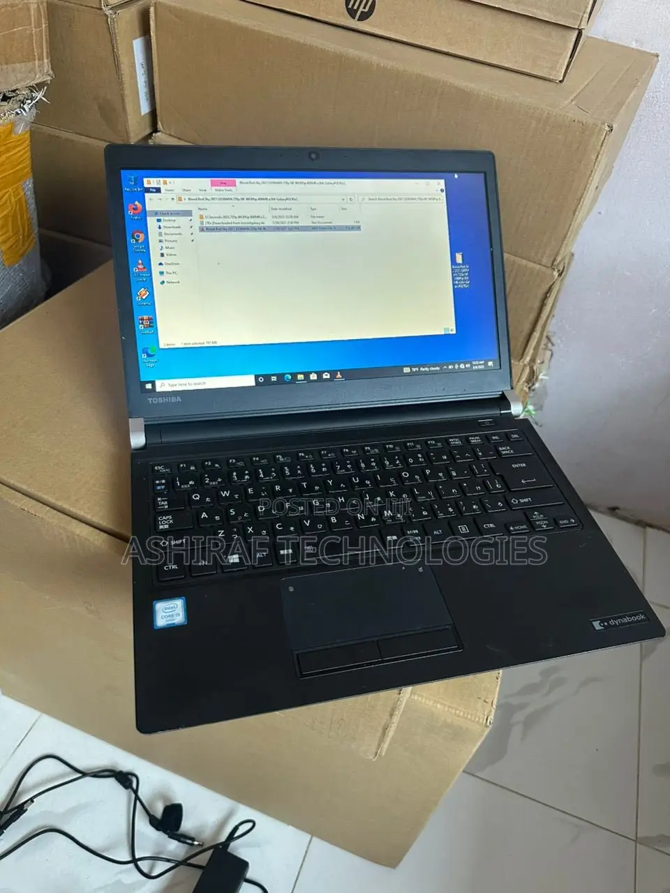 New Laptop Toshiba Portege R705 8GB Intel Core I5 SSD 256GB