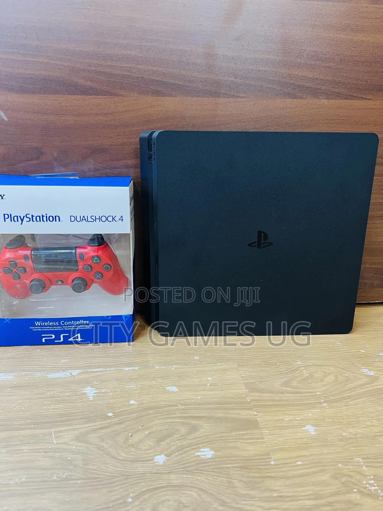 Playstation 4 Slim + One Controller:-