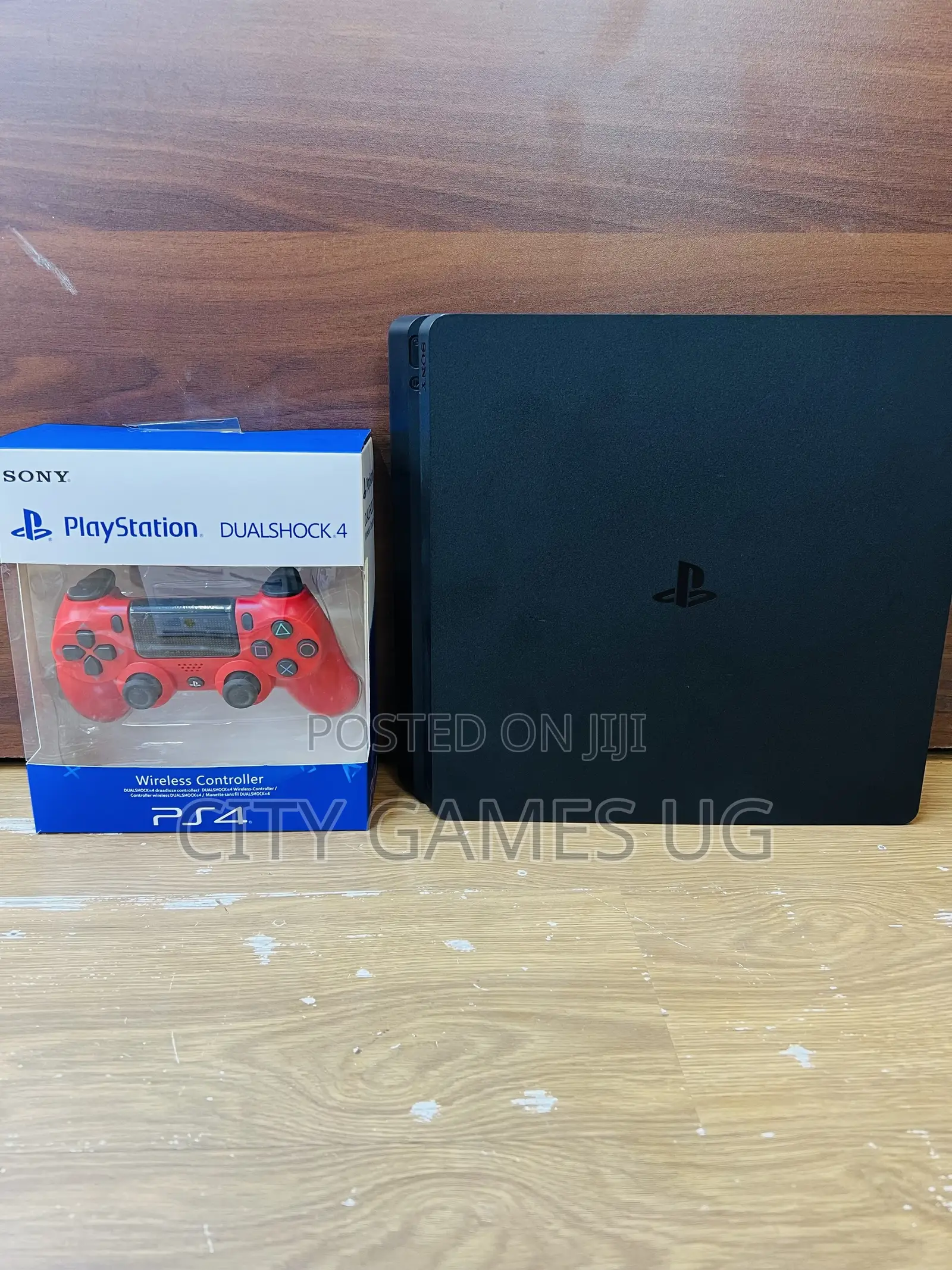 Playstation 4 Slim + One Controller:-