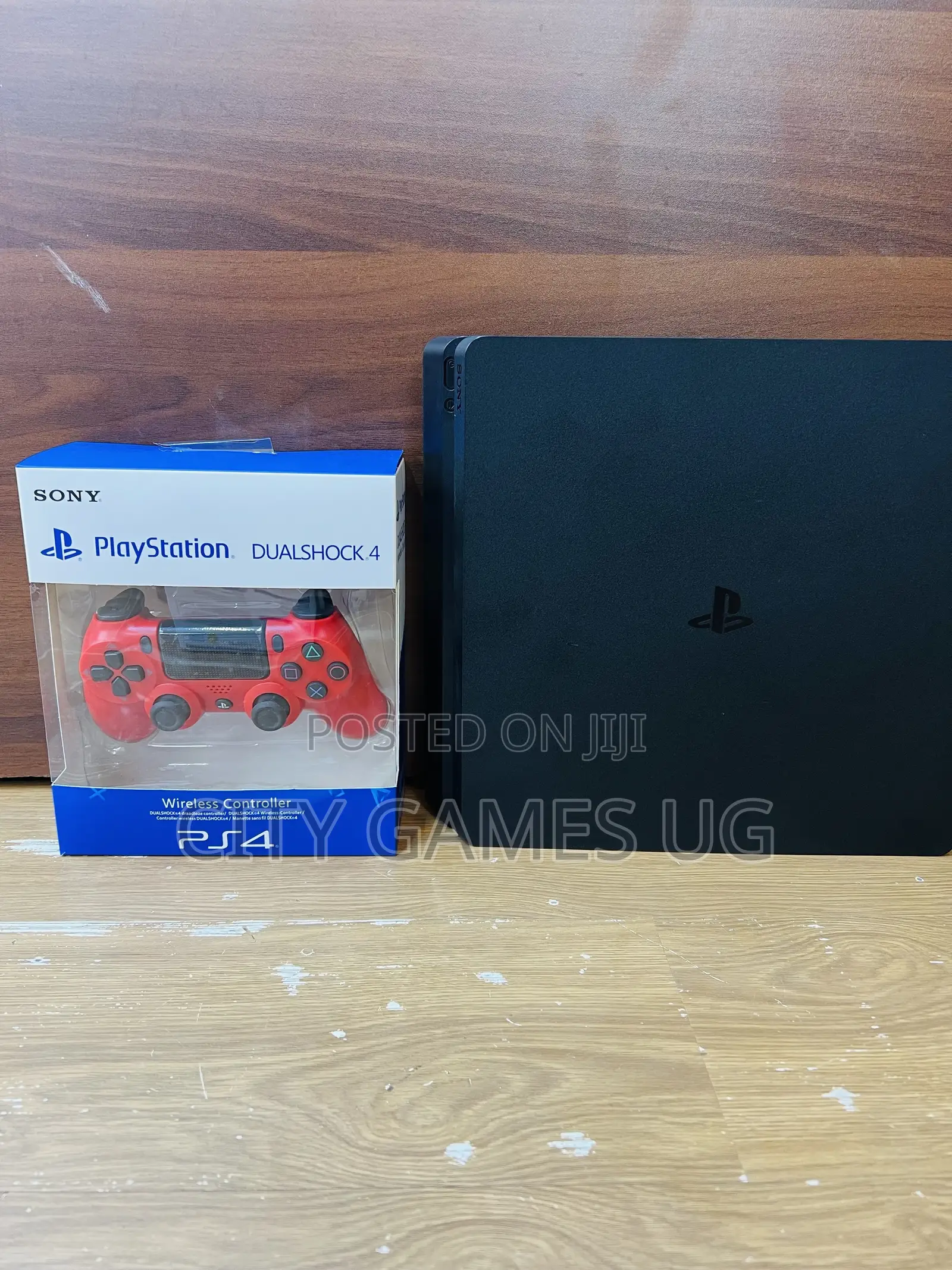 Playstation 4 Slim + One Controller:-
