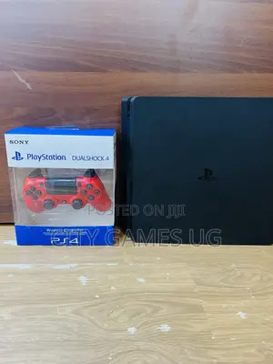 Playstation 4 Slim + One Controller:-