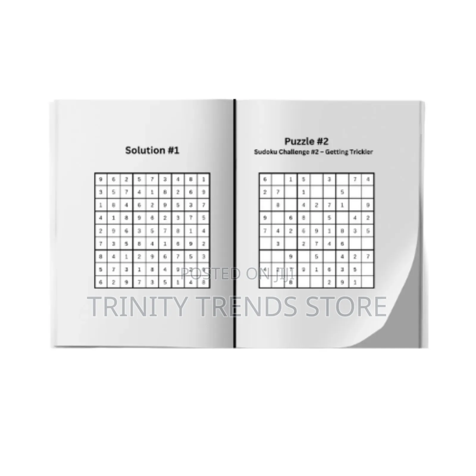 Sudoku Puzzle Book – Volume 1