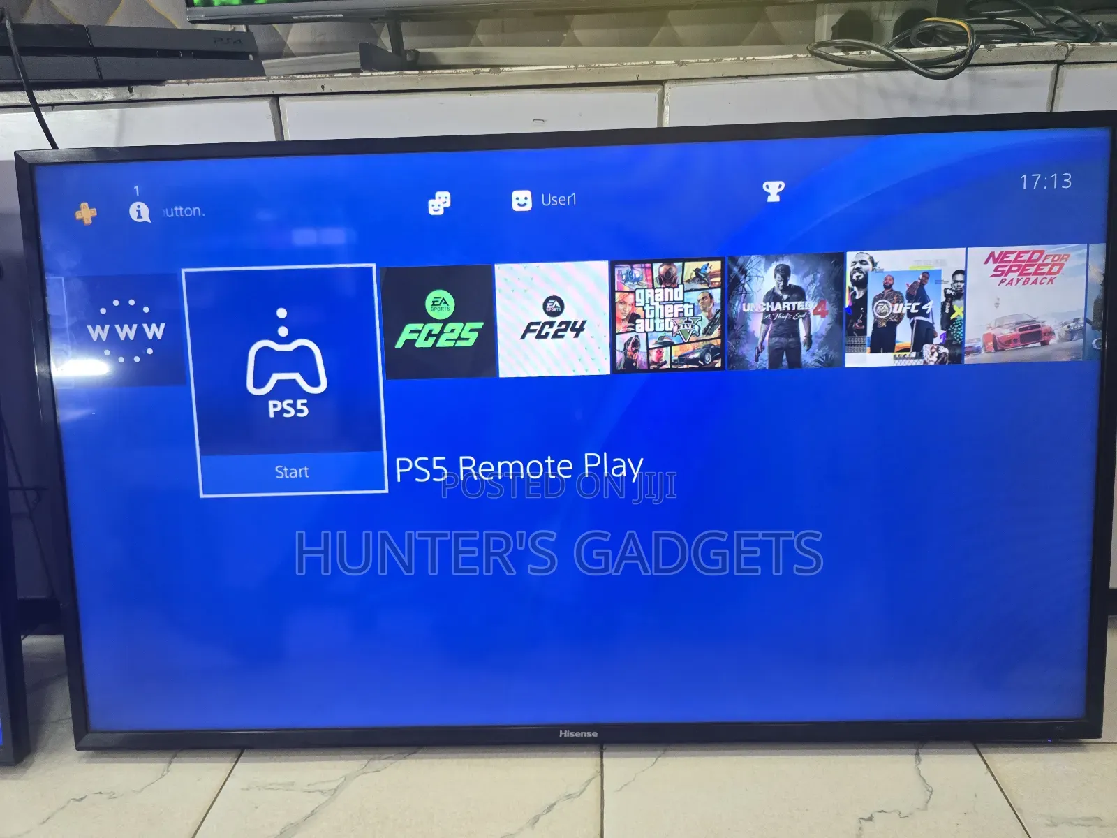 Hisense 50 Inch Full Hd Led Tv Used as Good as New With Free Wallmount