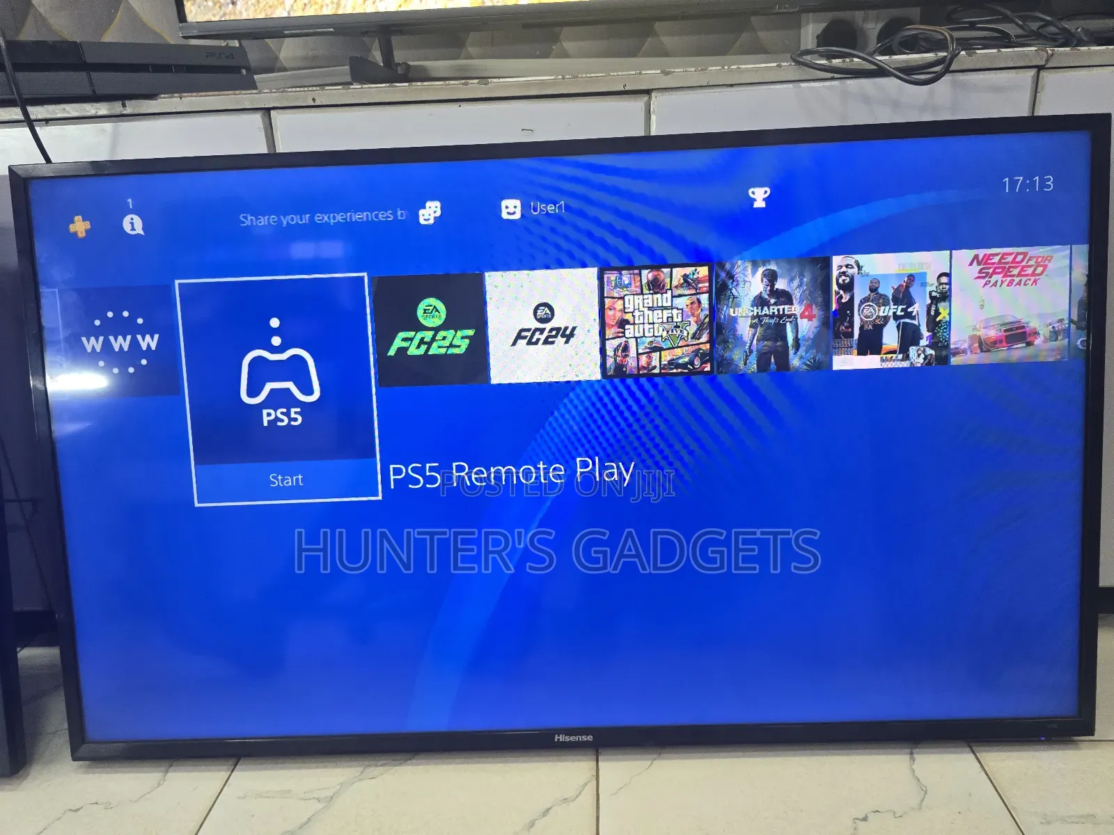 Hisense 50 Inch Full Hd Led Tv Used as Good as New With Free Wallmount