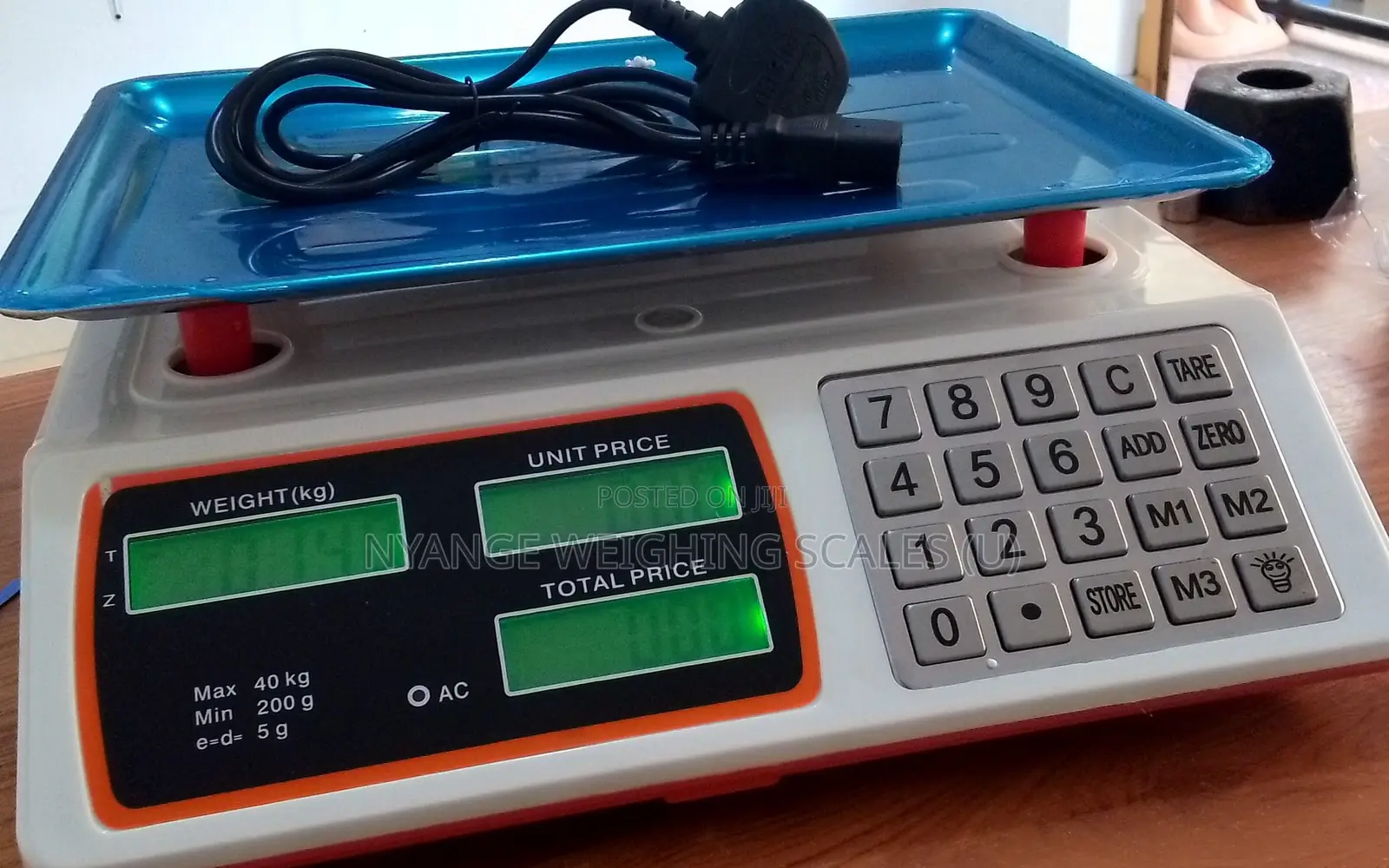 Brand New Commercial Table Top Weighing Scales 40kg [1]
