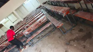 3 Seater School Desks