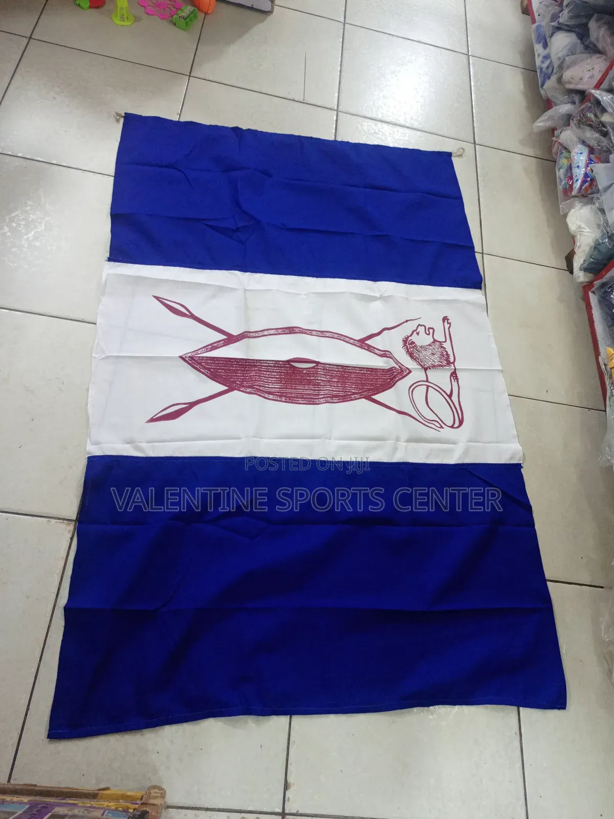 Buganda Flag Original Material