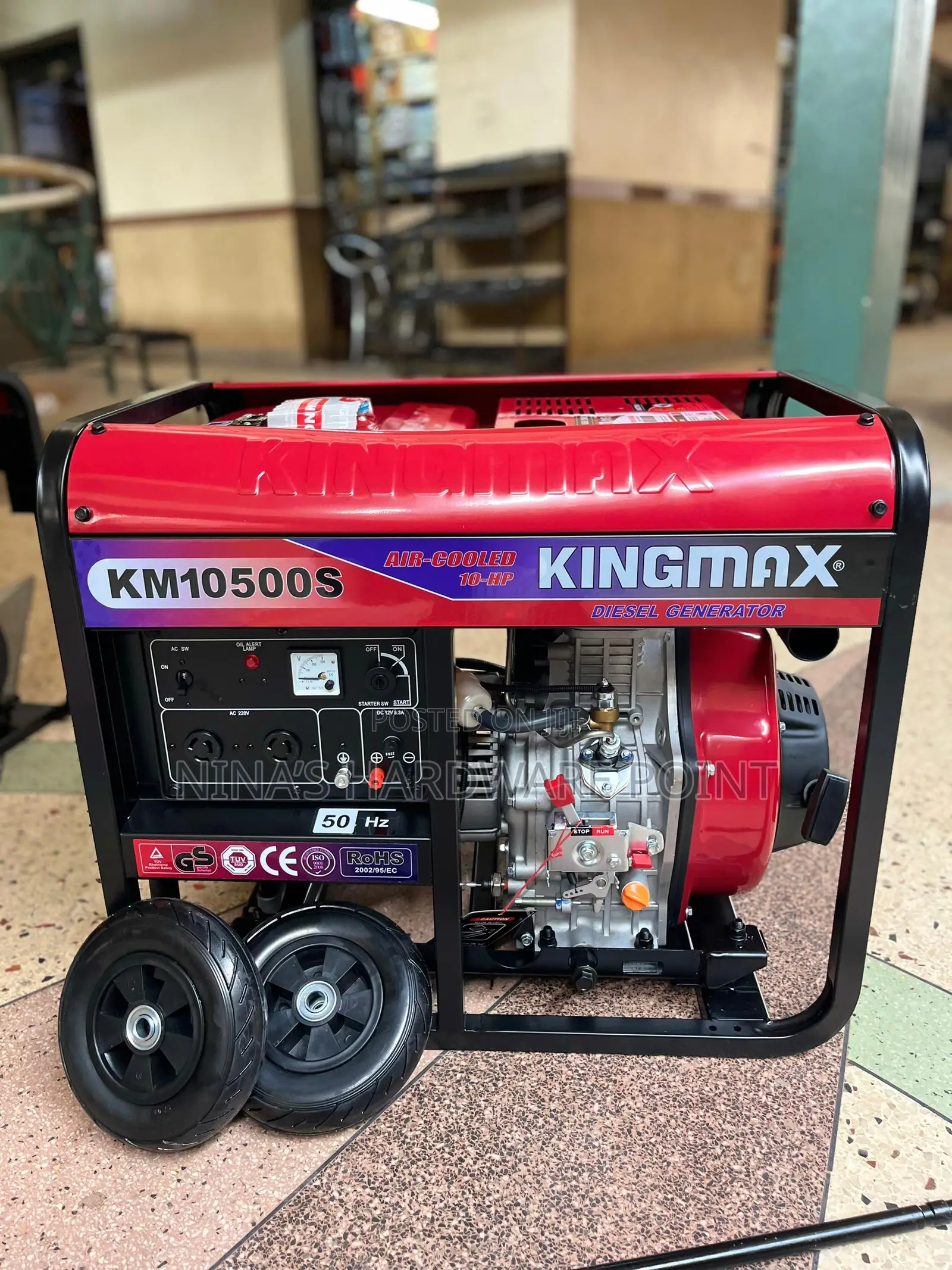 Diesel Generator 7kva Kingmax (Km10500s) Kingmax