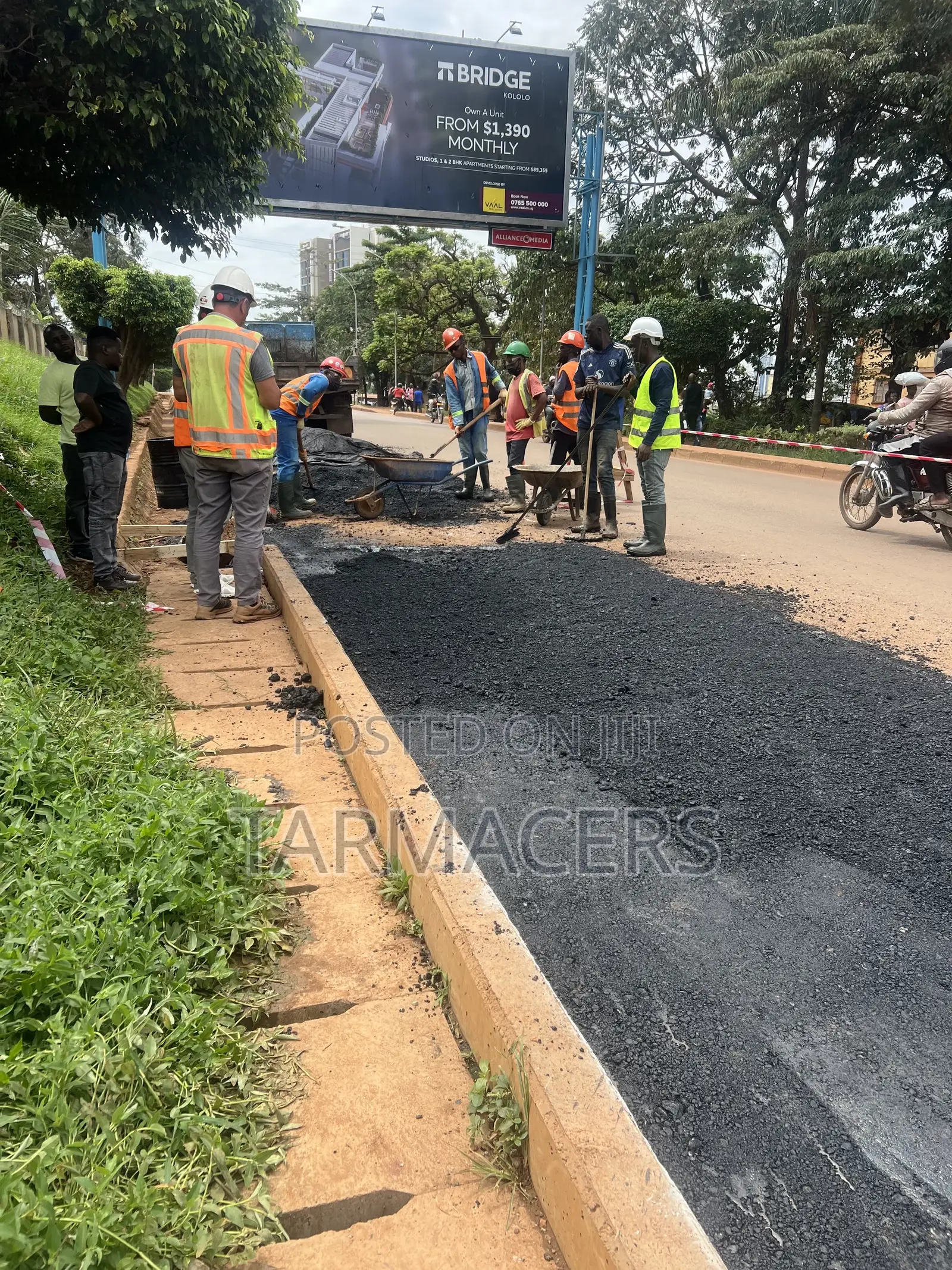 Road Paving Services in Entebbe