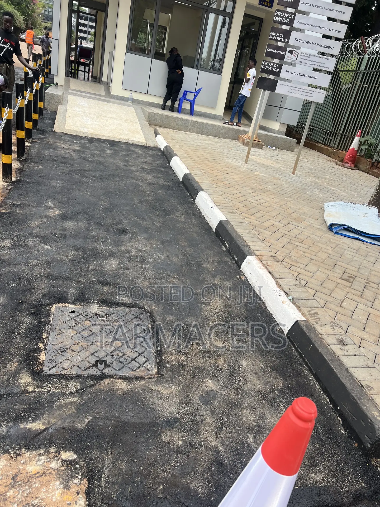 Road Curb Painting