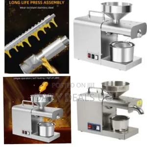 Edible Oil Press Machine Full Automatic Oil Extractor