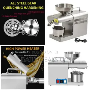 Edible Oil Press Machine Full Automatic Oil Extractor