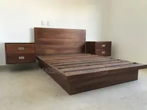 Mahogany Bed 5x6 With Drawers