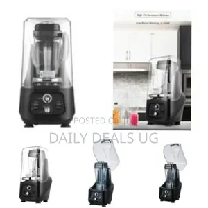Commercial Ice Crusher Sound Proof Smoothie Blender Juicer