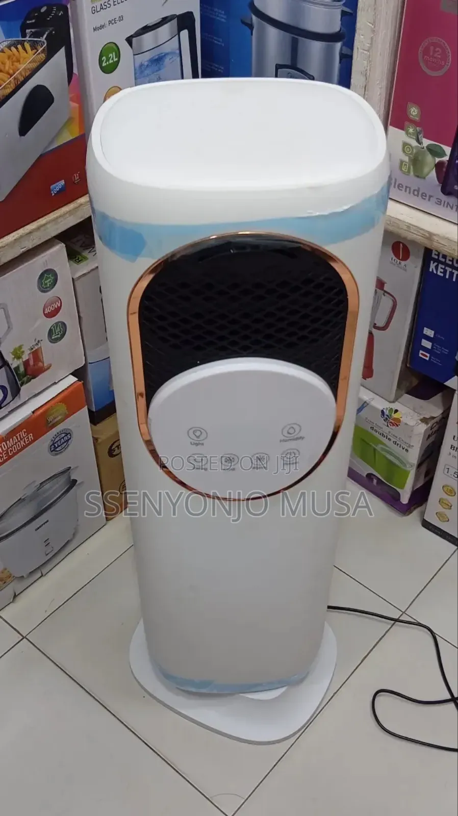 5a Dual-Use Air Conditioner Fan – Quiet Ice Crystal Air Cooler
