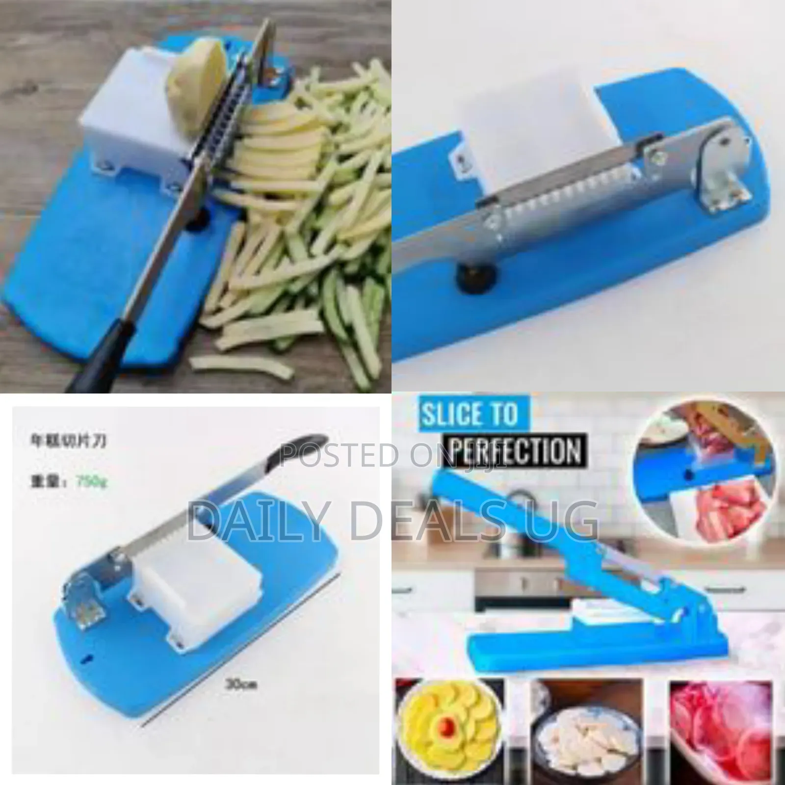 Stainless Steel Potato Cutting Machine Non-Slip French Fries Cutter
