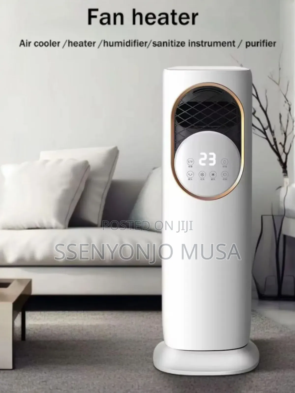 5a Dual-Use Air Conditioner Fan – Quiet Ice Crystal Air Cooler
