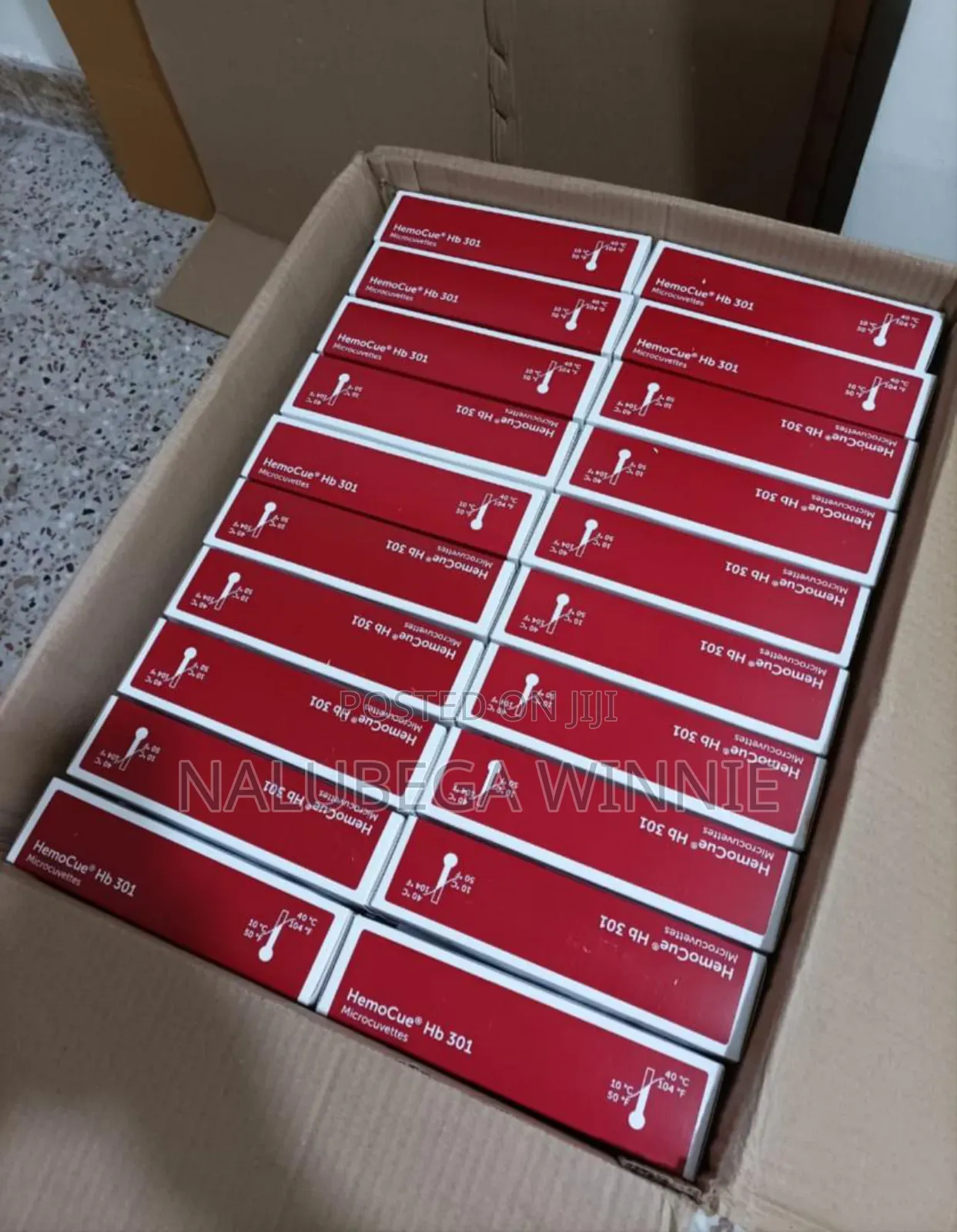 301 Hemocue Cuvettes