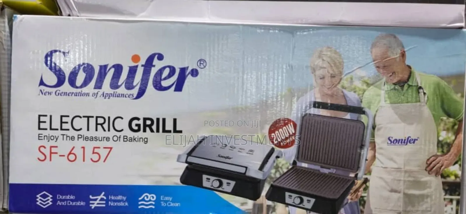 Sonifer Sf-6157 Electric Grill.